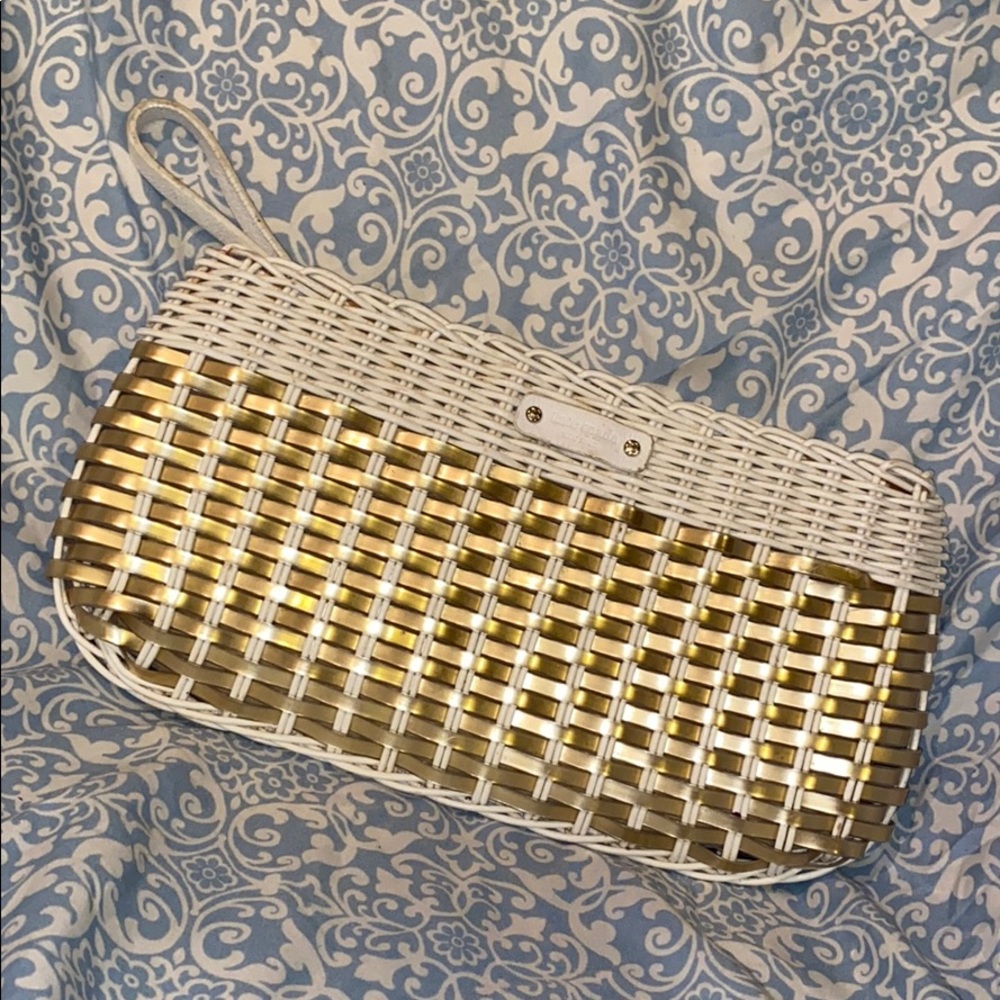 Kate spade wrist strap purse.